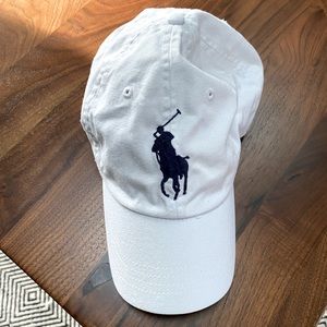 Ralph Lauren Big Pony White Cap